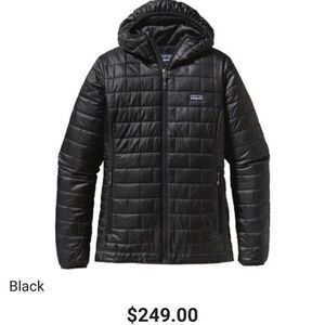 Patagonia Black Puffer Jacket